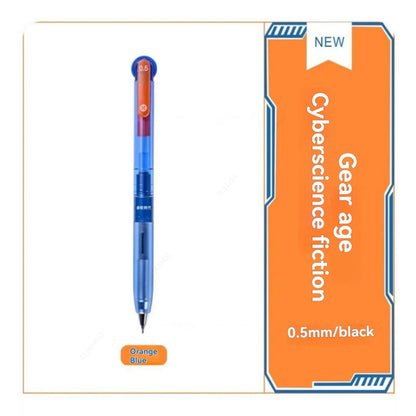 Rotating Gears Gel Pen - Cute Creative Smooth Grip Pen for School & Office