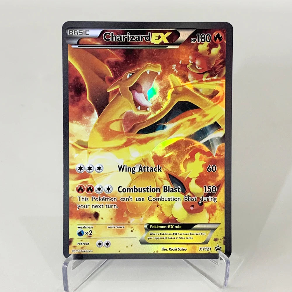 PTCG Charizard V VMAX EX GX Cards - Rare Collectible Battle and Proxy Trading Cards