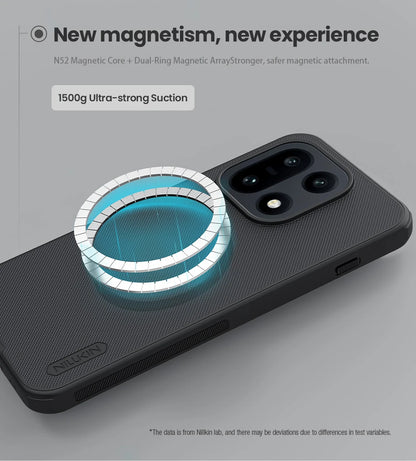NILLKIN OnePlus 15 Magnetic Case - Super Frosted Matte PC Protective Cover for OnePlus 15