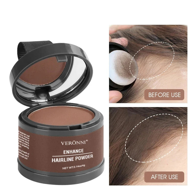 # Hairline Powder Root Cover Up - Waterproof Hair Concealer for Natural-Looking Hairline Coverage