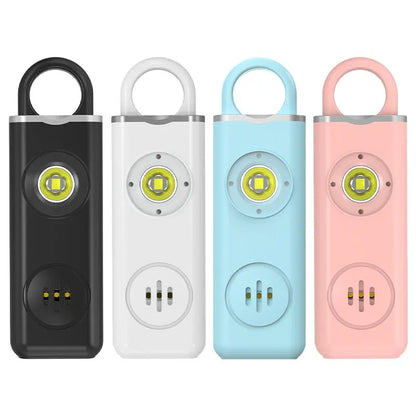 Original Personal Safety Siren for Women - 130dB Siren, Strobe & Keychain in 3 Colors - Anti-Robbery Help Alert AF2004