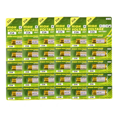12V A23 Battery Pack - 23A Alkaline Batteries for Doorbells Remote Controls & Electronic Toys
