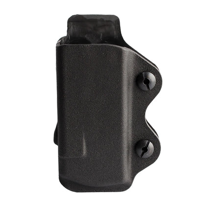 IWB OWB Magazine Pouch Holster - Single Stack Mag Carrier Compatible with Glock 17 19 26 23 27 & More
