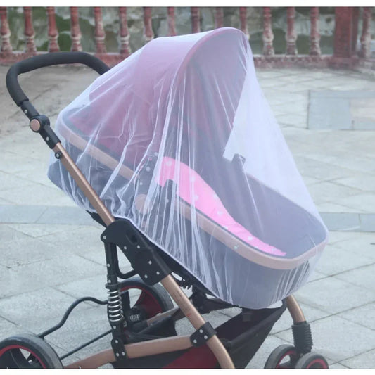 Baby Stroller Mosquito Net - Summer Insect Protection Mesh Cover for Infant Prams & Pushchairs