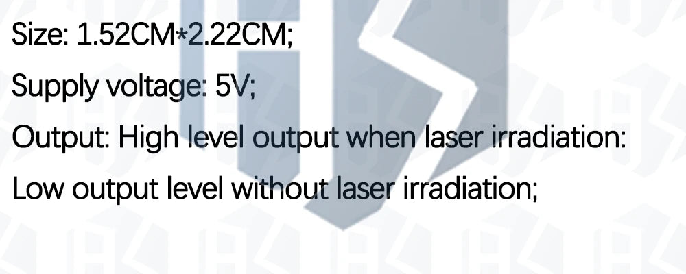 KY-008 650nm Laser Transmitter Module – Laser Sensor Receiver Kit, Non-Modulated Tube Module