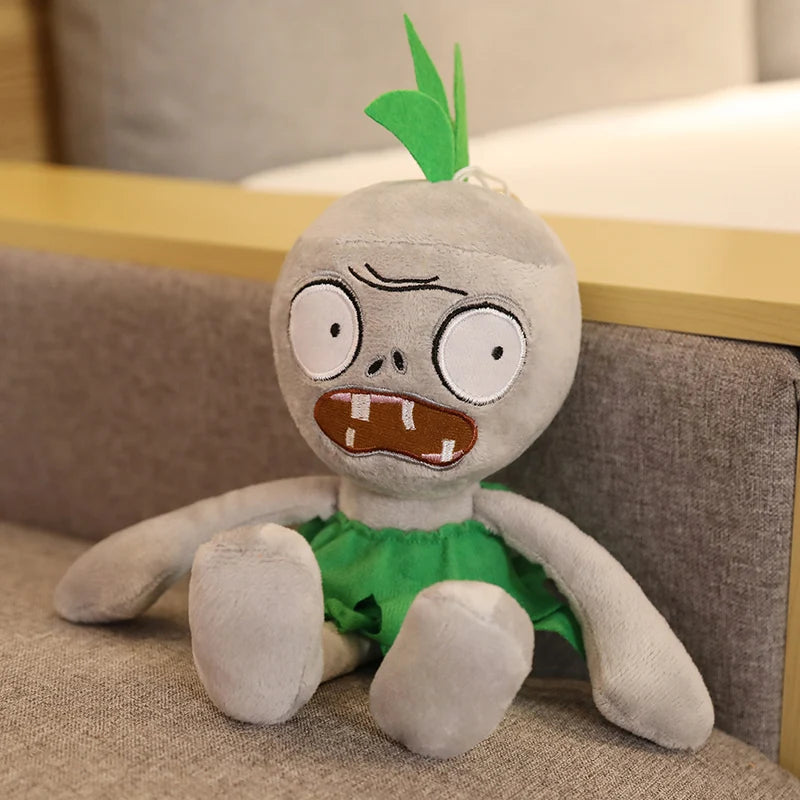 Plants vs Zombies 2 Plush Toys — Peashooter & Sunflower Stuffed Dolls Anime PVZ Gift for Kids