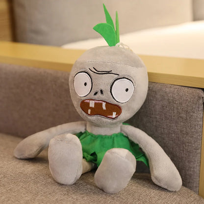 Plants vs Zombies 2 Plush Toys — Peashooter & Sunflower Stuffed Dolls Anime PVZ Gift for Kids