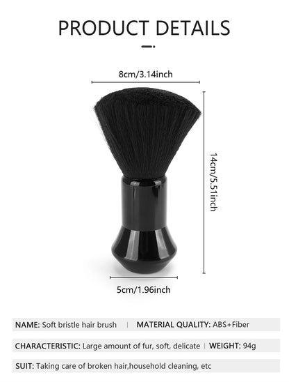 Hairdressing Soft Brush – Salon Cleaning Tool for Haircut, Barber, Home Hairbrush & Makeup Sweeping Brush