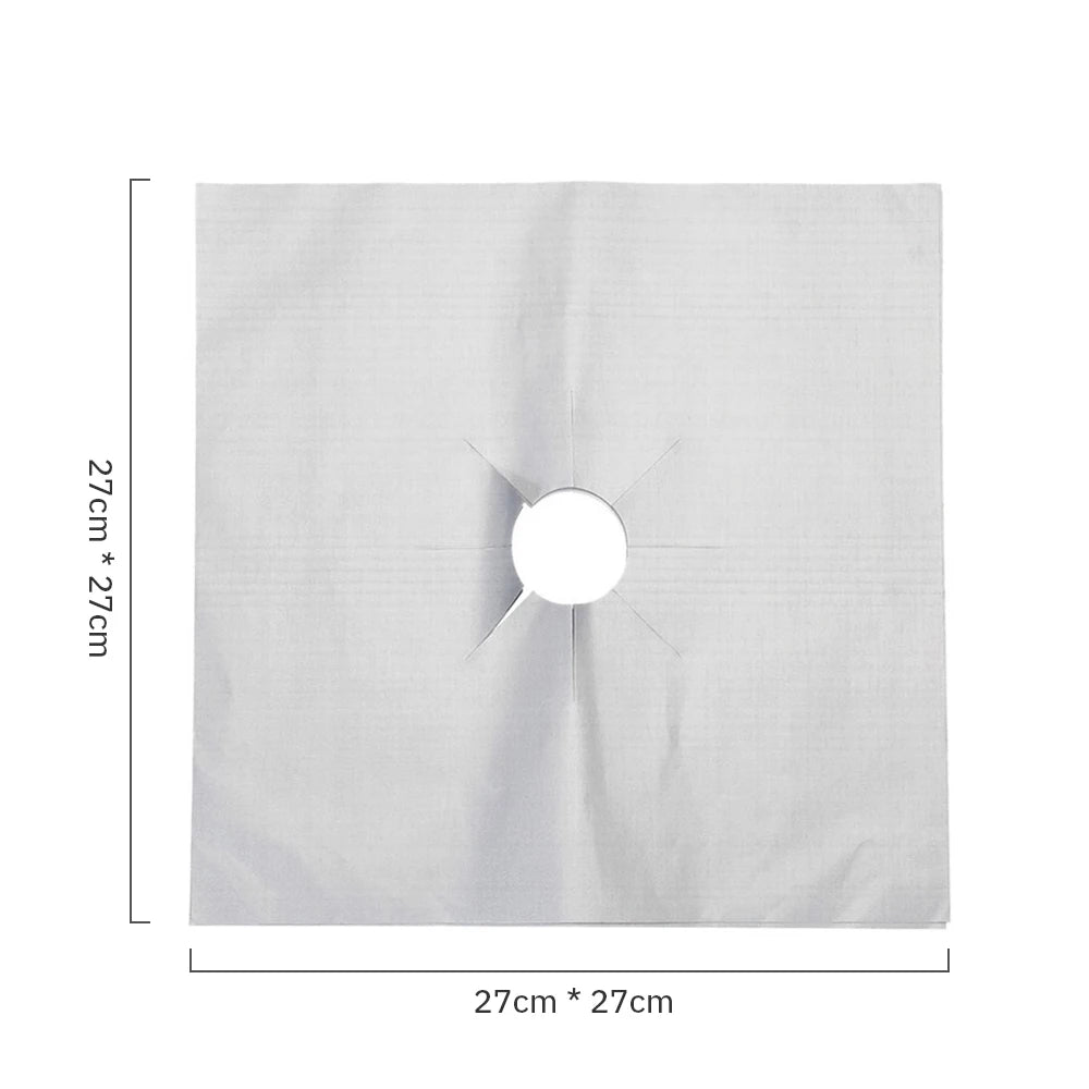 Gas Stove Protector Mats – 1/4/6/8PCS Cooker Liner for Kitchen Stovetop Cleaning