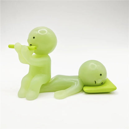 Smiski Living Room Series Glowing Elf Blind Box – Cute Luminous Doll Desk Decoration & Surprise Toy Gift
