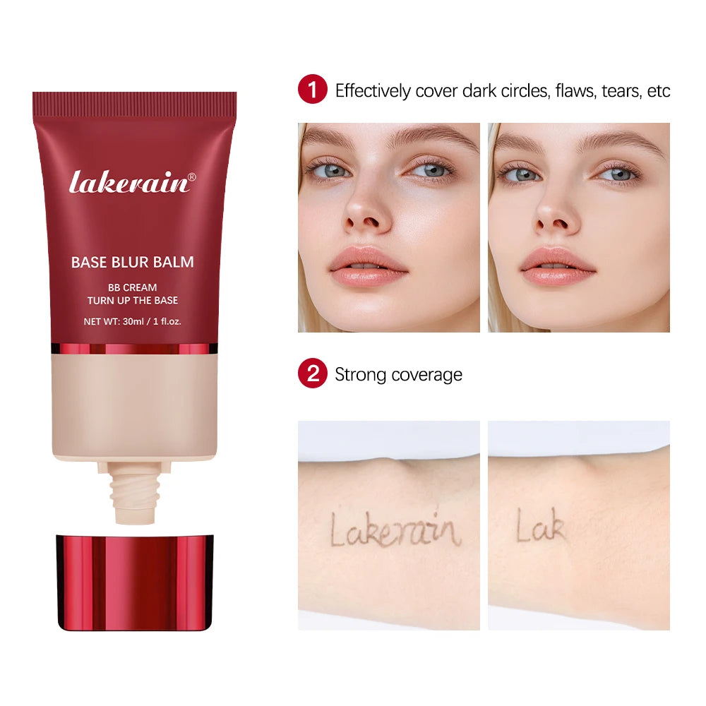 Turn Up The Base Blurring Foundation – Long-Lasting, Oil-Control Matte Face Makeup Cosmetics