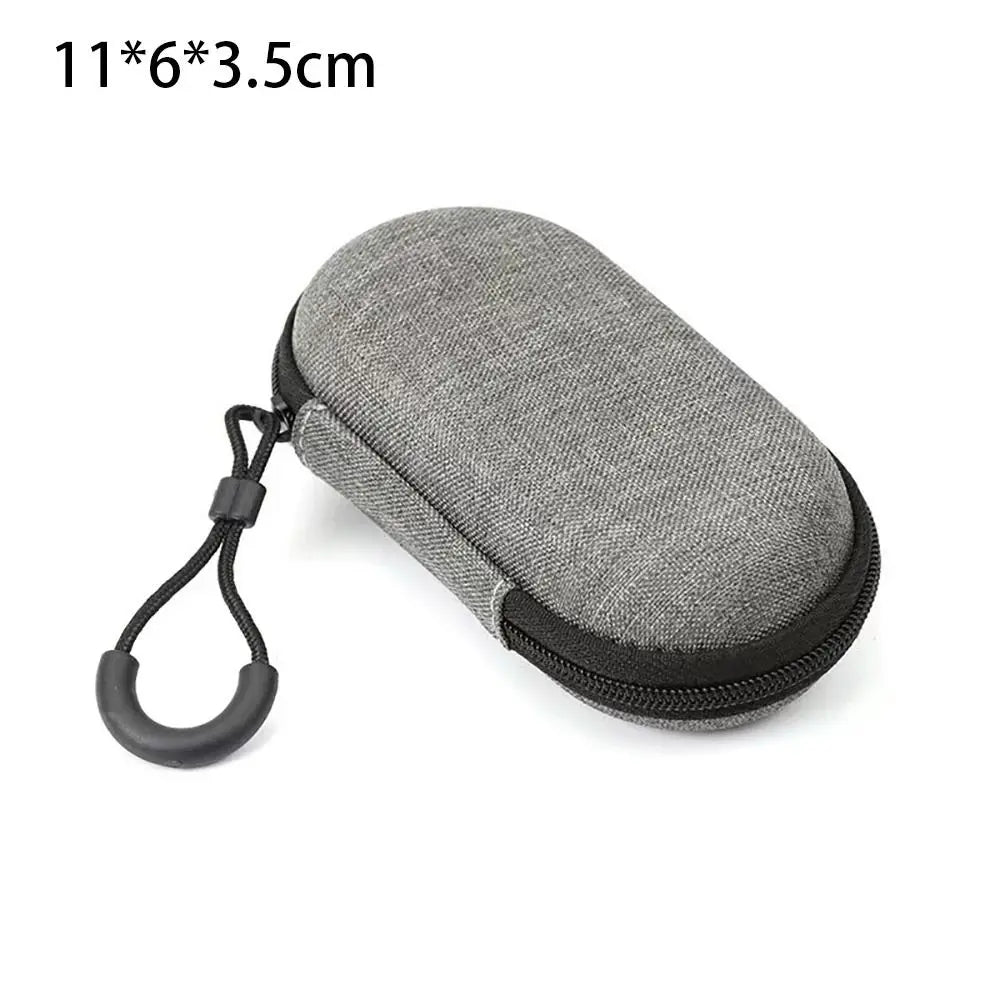 Mini EVA Storage Bag — Zipper Carrying Pouch for AirPods, Earphones, Phone, Charging Cables & Digital Accessories