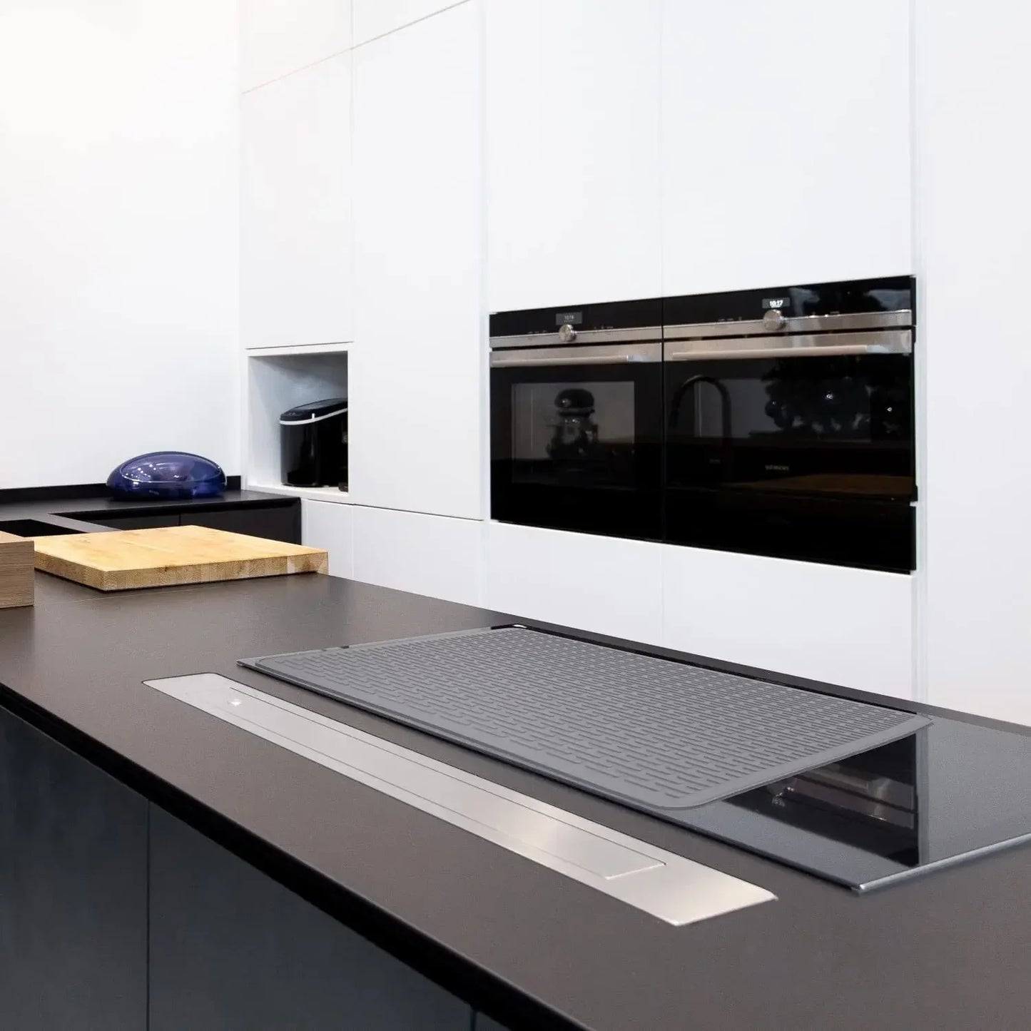 Large Silicone Stove Mat | Multifunctional Induction Stove Top Cover & Kitchen Drain Protector