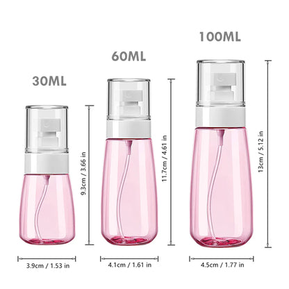 30ml Mini Travel Spray Bottle – Refillable Fine Mist Nozzle for Hair, Face, Water, Alcohol & Plants