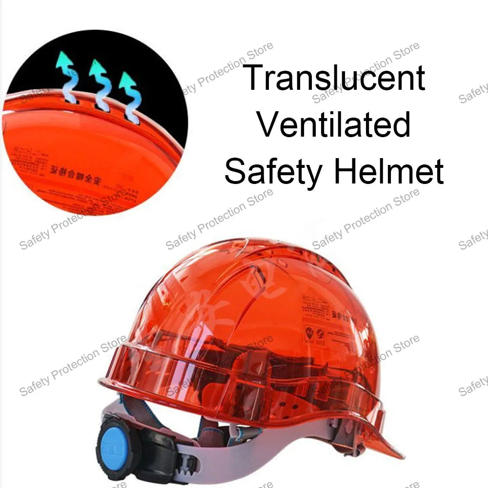 Construction Safety Helmet - Vented Protective Hard Hat for Climbing, Outdoor & Workplace Use