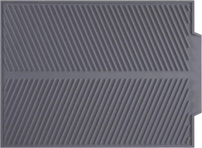 Silicone Dish Drying Mat for Kitchen Counter | Large Non-Slip, Heat Resistant, Easy Clean Foldable Pad