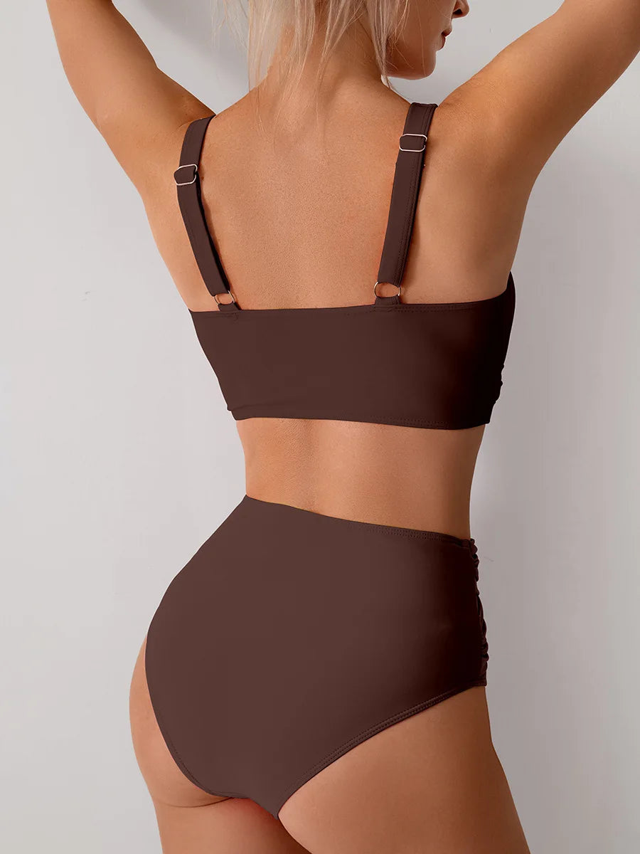 High Waist Bikini Set for Women – Sexy Push Up Swimsuit Summer Beachwear Bathing Suit Swimwear