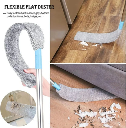 Adjustable Microfiber Long Handle Retractable Ceiling Dust Cleaner – Gap Brush Wand Mop with Extension Pole