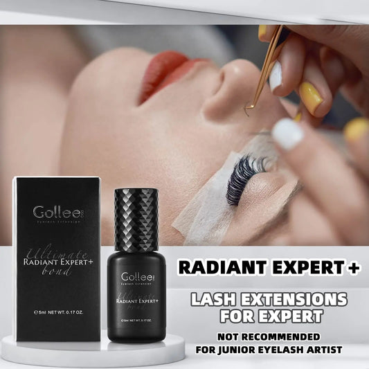 Gollee 0.5s Fast-Drying Eyelash Extension Glue – Waterproof Professional Adhesive for Salon Lashes