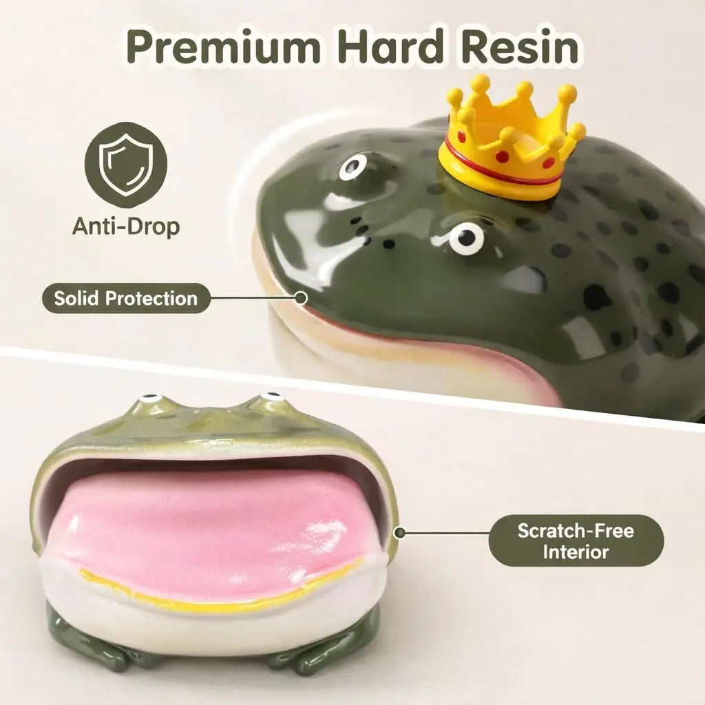 Frog AirPods 4 Case - 3D Toad Design Scratchproof Protective Cover
