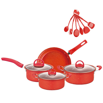 13-Piece Non-Stick Pots & Pans Set – Complete Kitchen Cookware, Perfect Gift for Family & Friends