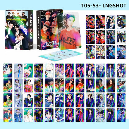 LNGSHOT 4SHOVILLE Jay Park Photo Card Set - 55 K-Pop LOMO Cards & Stickers Fan Collection Gift