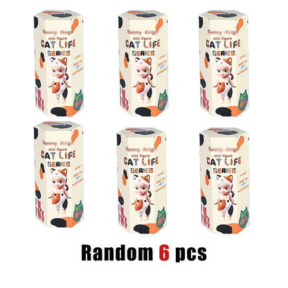 Anime Cat Life Figure - Instant Noodle Scene PVC Collectible Ornament and Desk Decor Gift