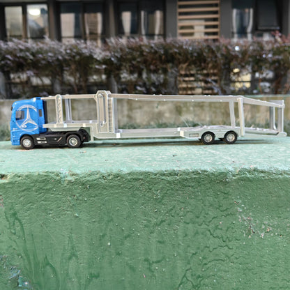 1:50 Large Diecast Alloy Truck Model – Pull-Back Container Toy with Sound & Light for Boys’ Gifts