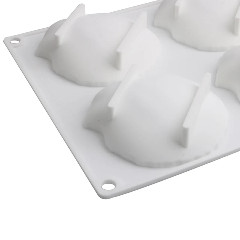 Meibum Marine Theme Silicone Cake Molds – Shell & Pearl Design, Food-Grade Baking & Cake Decorating Tools