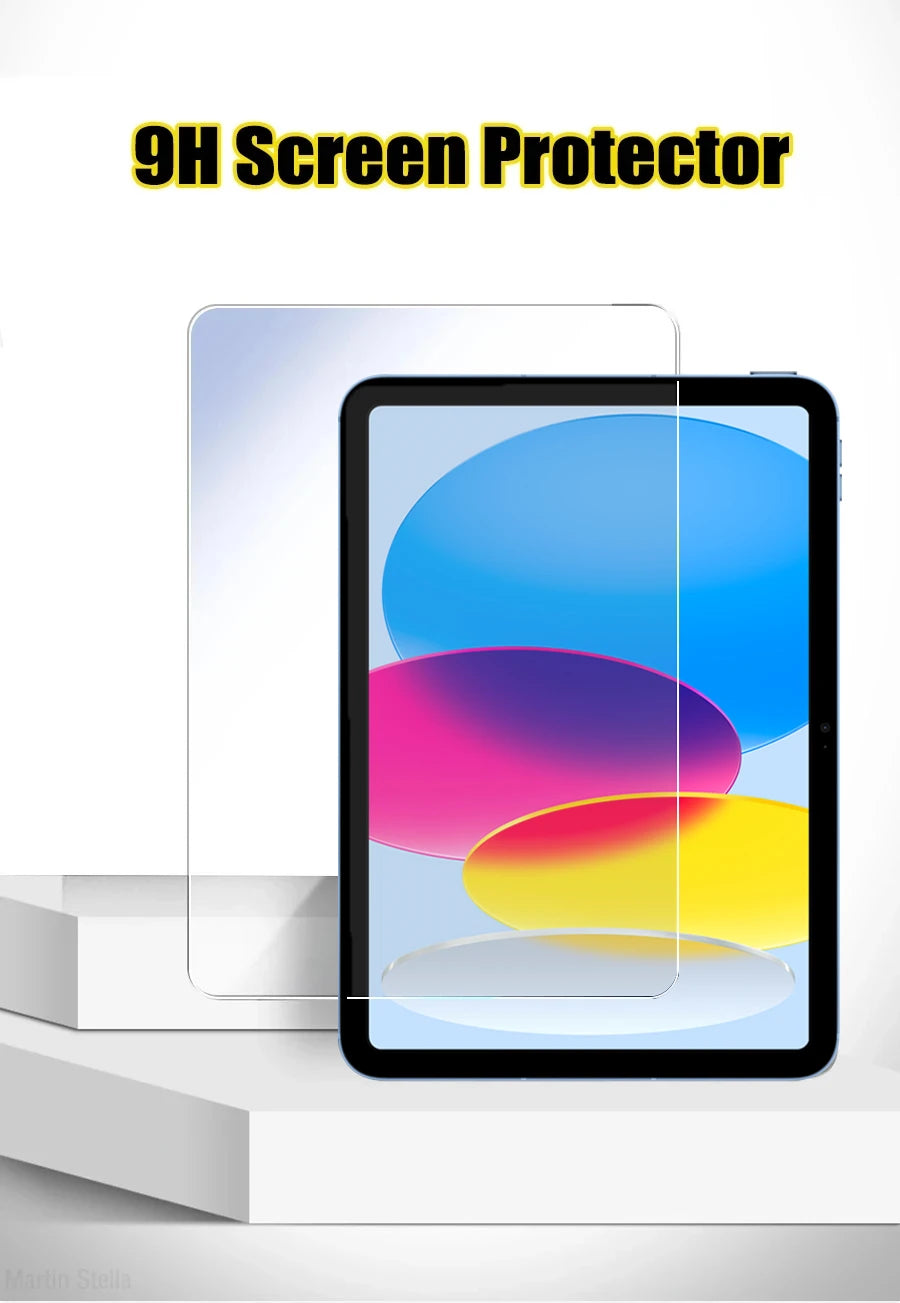 Tempered Glass Screen Protector for iPad 10.9 (10th Gen, 2022) – 9H Film for iPad 10