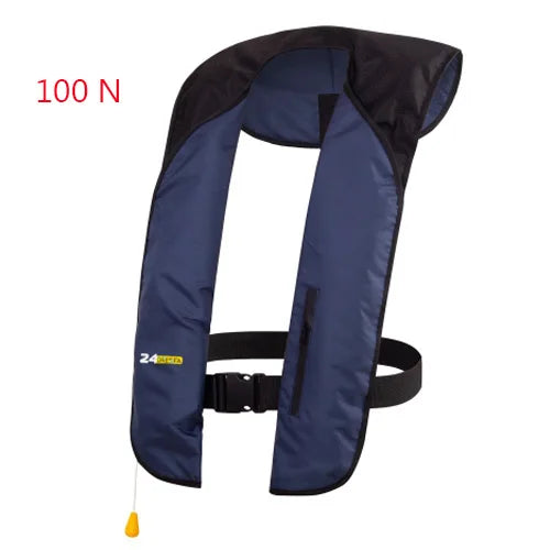 Professional Self-Inflatable Fishing Vest – 150N/100N Life Jacket for Adults, Manual & Auto Water Sports