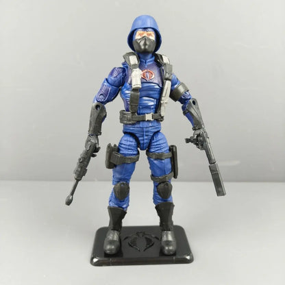 6-Inch G.I. Joe Classified Series Retro Snake Eyes Action Figure – Cobra Trooper Collectible Toy & Gift