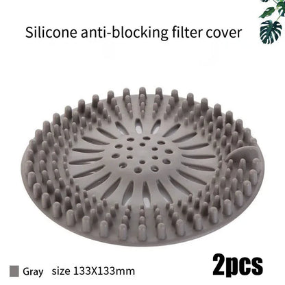 Sewer Hair Floor Drain Filter – Anti-Clogging Bathroom & Kitchen Sink Cover, Magic Hair Catcher Tool