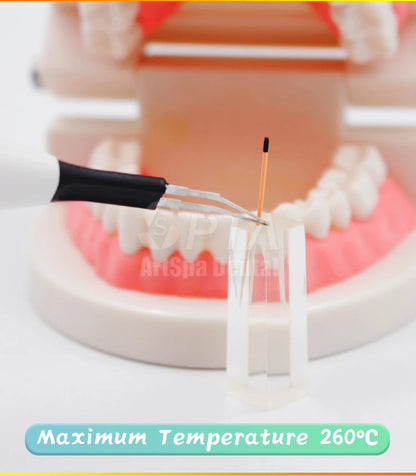 Dental Endo Gutta Percha Cutter with 4 Tips – Teeth Whitening & Oral Hygiene Dental Equipment