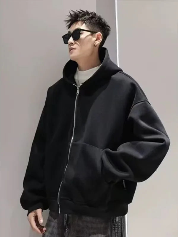 Autumn/Winter Y2K Hoodie – Oversized 3D Backpack Streetwear for Men