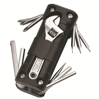 Bicycle Multitool Repair Kit - Versatile Bike Tool Set with Tire Repair Tools, Screwdriver & Chain Accessories for MTB and Road Bikes