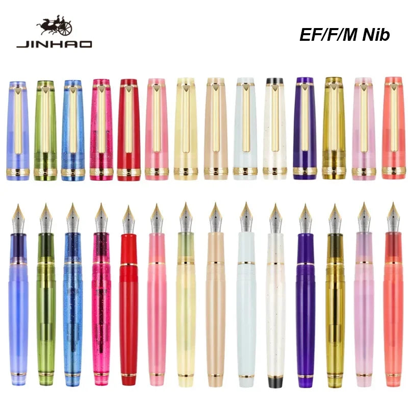 Jinhao 82 Fountain Pen – Luxury Elegant Design with Extra Fine 0.38/0.5/0.7mm Nib for Office & School Writing