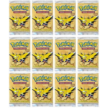 Pokémon Booster Packs Base Fossil Jungle - 11 Cards Per Pack & 36 Pack Booster Box Proxy Game Cards Collection