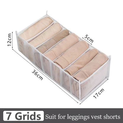 Jeans & Clothing Storage Box – Closet Organizer Drawer System for Pants, Cabinet, and Clothing Organization