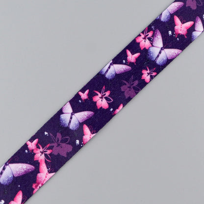 Cartoon Butterfly Lanyard for Keys – Neck Strap ID Badge Holder, Phone USB Keychain Accessories