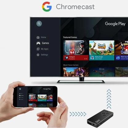 G96 Android 13.0 4K Smart TV Stick – H313, 2GB RAM 16GB ROM, Dual WiFi, Infrared Remote, High-Performance ATV Streaming Device