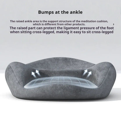 Large Floor Cushion for Women – Comfortable Meditation & Yoga Seat Pillow for Adults