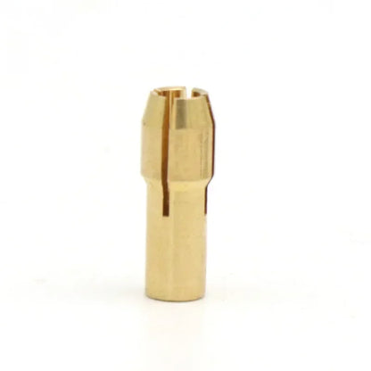Mini Brass Drill Chuck 0.5–3.2mm - M8 Nut Precision Rotary Tool & Jewelry Grinding Accessory