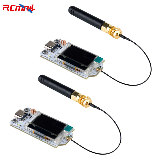 2PCS Heltec LoRa32 V3 Development Board – 868/915MHz SX1262 with 0.96" OLED, Bluetooth & WiFi for Arduino IoT & Meshtastic Projects