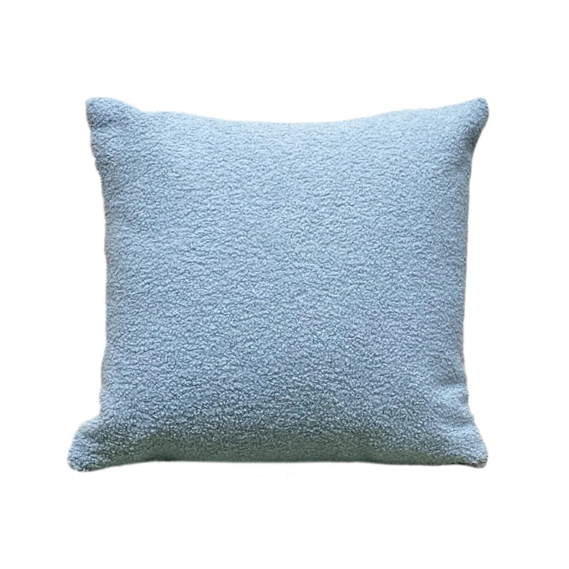 Plush Decorative Throw Pillow Cover 45x45cm – Soft Sofa Cushion Case for Living Room Home Décor Pillowcase