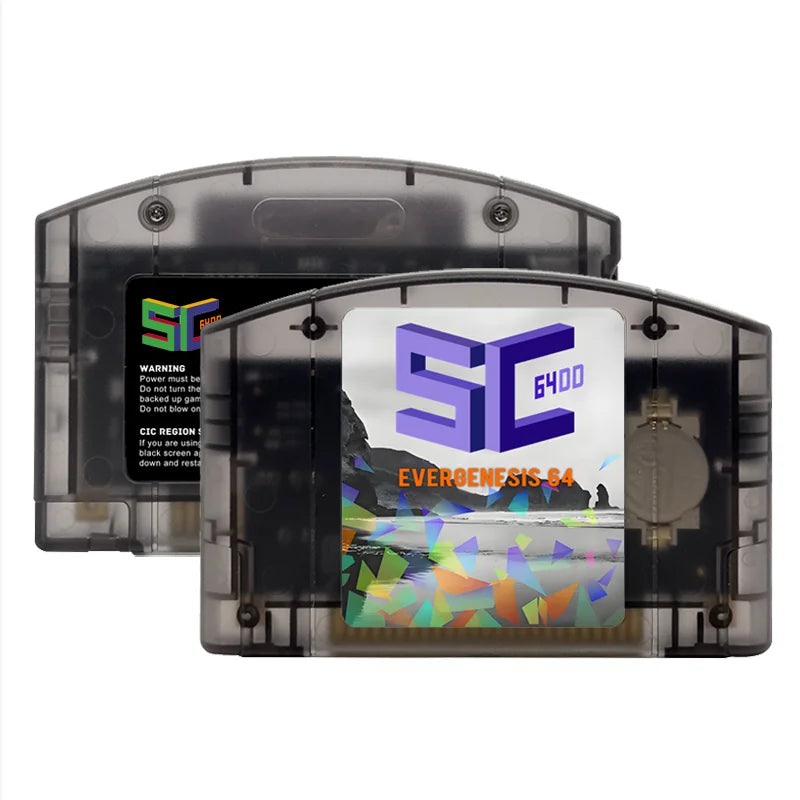 SC64 Open Source N64 Game Cartridge – 800-in-1 N64 Game Card with Free 16GB Card, 64DD Games Supported