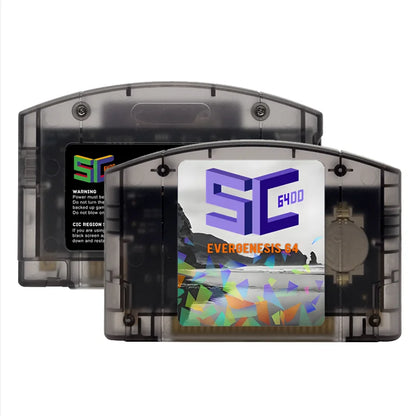 SC64 Open Source N64 Game Cartridge – 800-in-1 N64 Game Card with Free 16GB Card, 64DD Games Supported