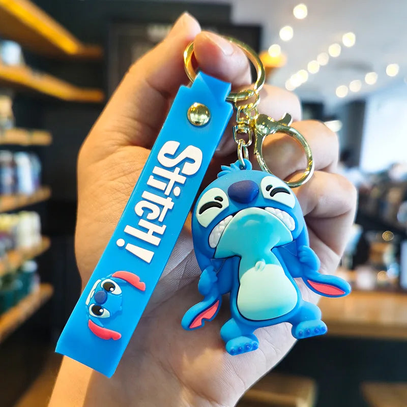 Kawaii Anime Disney Toy Story Keychain – Cartoon Doll Pendant Keyring for Kids, Personalized Gift
