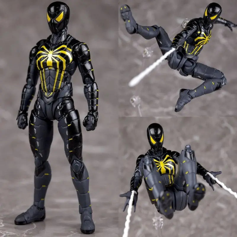 Spiderman Anime Action Figure – Anti-Octopus Suit 15cm PVC Collectible Toy for Kids & Desk Decor