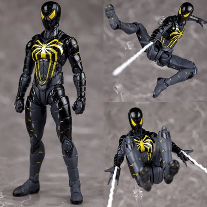 Spiderman Anime Action Figure – Anti-Octopus Suit 15cm PVC Collectible Toy for Kids & Desk Decor